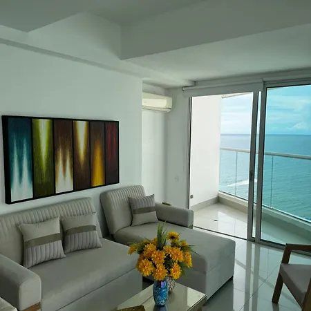 Vistas Al Mar Y Exclusividad De Lujo En Bocagrande Apartment *